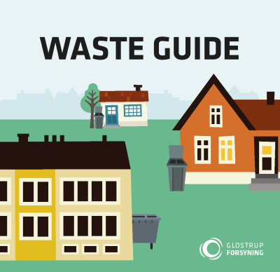 Cover of waste guide
